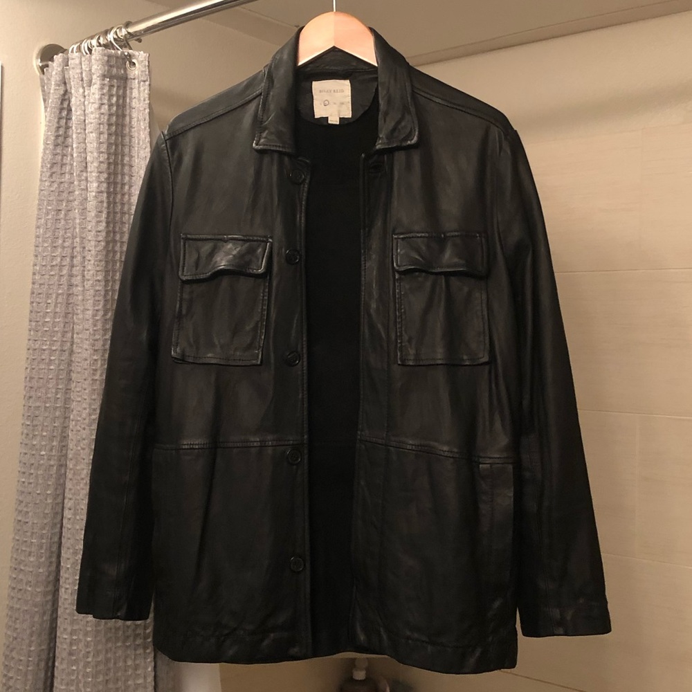 Billy Reid Leather Jacket